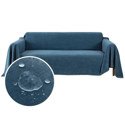 Protège canapé imperméable Bleu nuit - La Maison de la Housse®