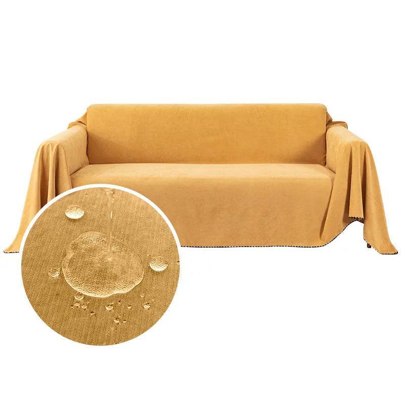 Protège canapé imperméable Jaune - La Maison de la Housse®