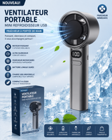 Mini Ventilateur Portable USB – Compact, Silencieux et Puissant