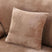 2 Housses De Coussin En Velours Camel 45x45cm - La Maison de la Housse®