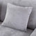 2 Housses De Coussin En Velours Gris 45x45cm - La Maison de la Housse®