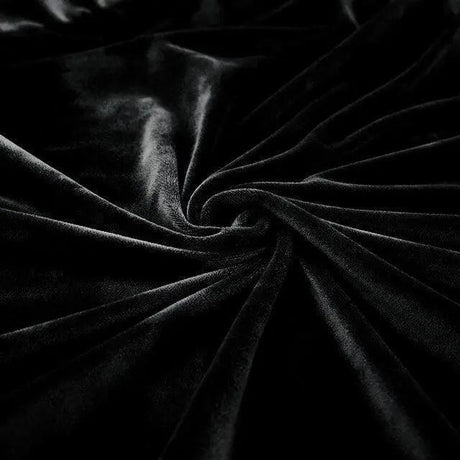 Housse De Coussin En Velours Noir - La Maison de la Housse®