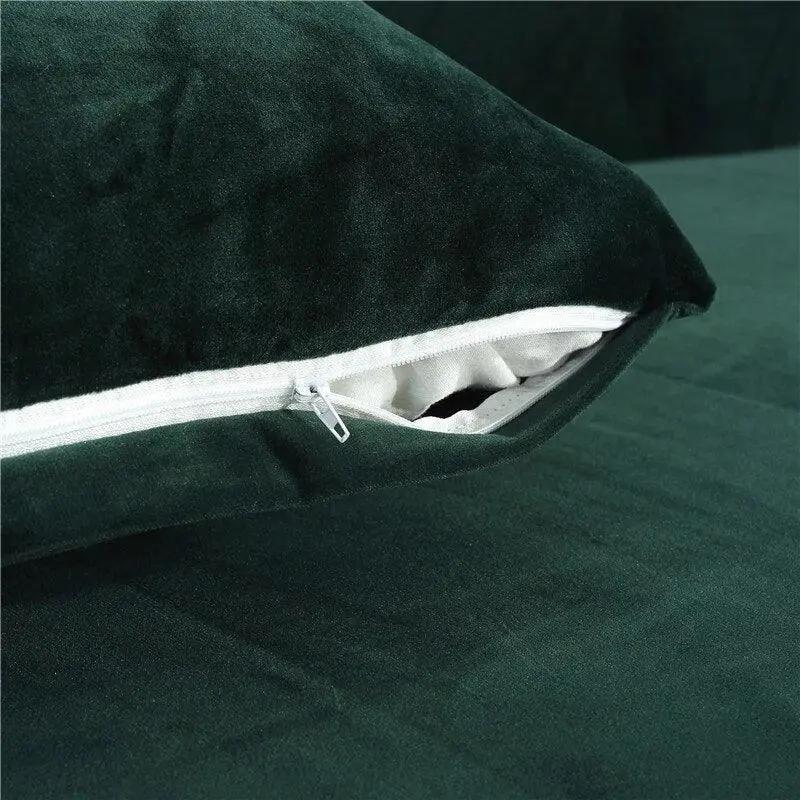 Housse De Coussin En Velours Orange - La Maison de la Housse®