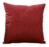 Housse De Coussin En Velours Rouge vin - La Maison de la Housse®