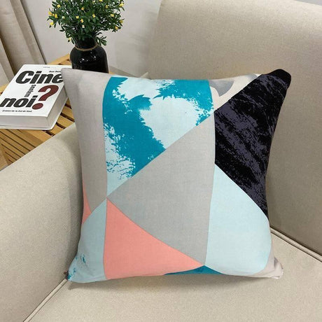 2 Housses De Coussin Geocool Pour Canapé - 45 x 45 Cm - La Maison de la Housse®