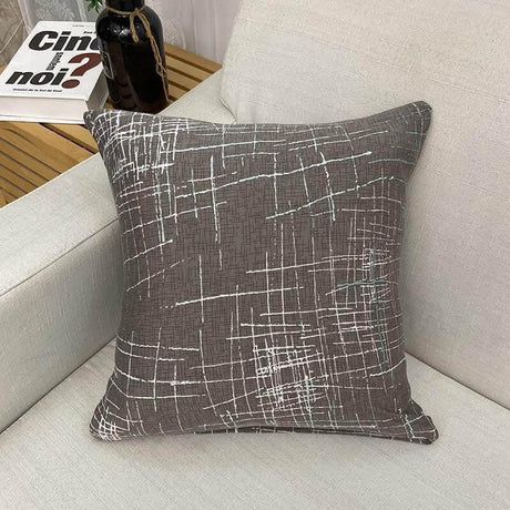 2 Housses De Coussin Rayasy Pour Canapé - 45 x 45 Cm - La Maison de la Housse®
