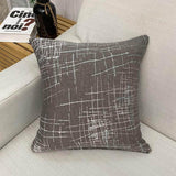 2 Housses De Coussin Rayasy Pour Canapé - 45 x 45 Cm - La Maison de la Housse®