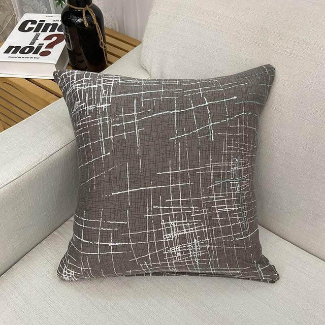 2 Housses De Coussin Rayasy Pour Canapé - 45 x 45 Cm - La Maison de la Housse®