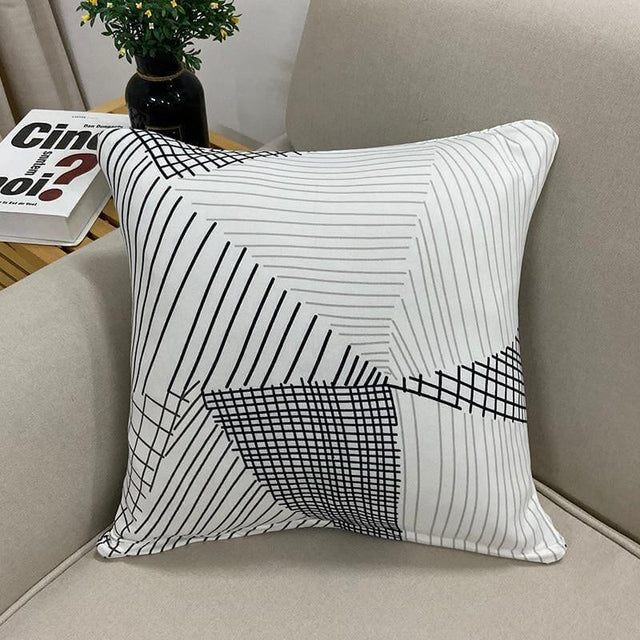 2 Housses De Coussin Scandinave Pour Canapé - 45 x 45 Cm - La Maison de la Housse®
