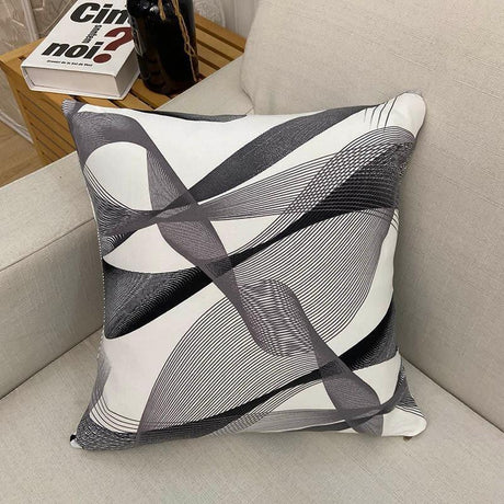 2 Housses De Coussin Spyral - 45 x 45 Cm - La Maison de la Housse®