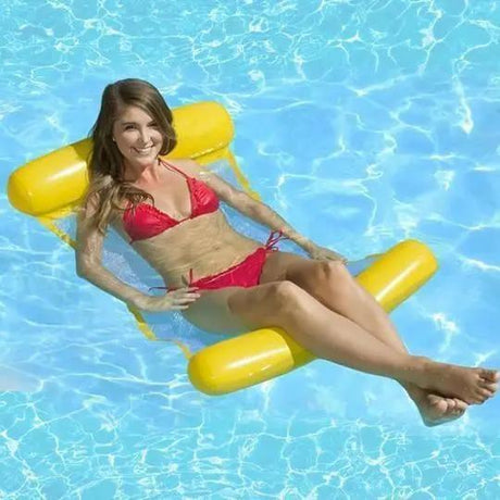 Bouée Hamac Flottant Gonflable Piscine - La Maison de la Housse®