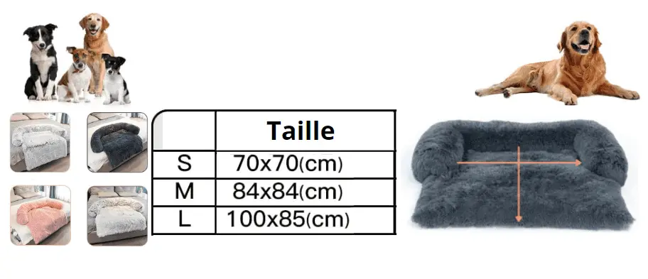 Coussin Panier Déhoussable Lit Pour Canapé Chien & Chat - La Maison de la Housse®