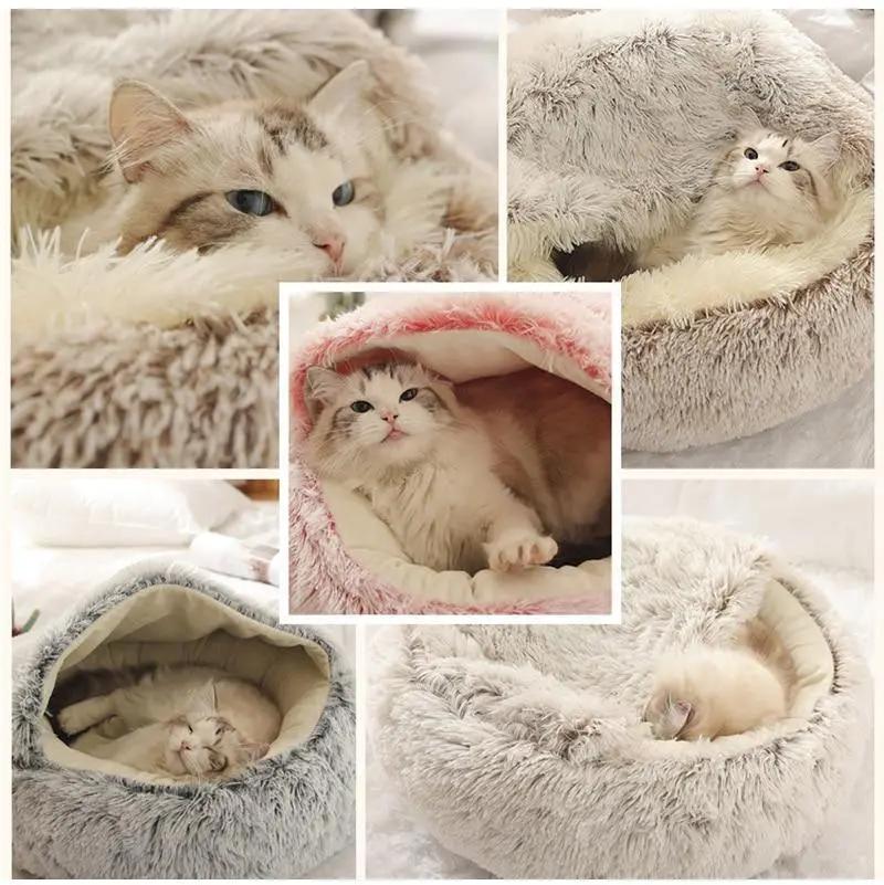 Coussin Panier Pour Chat Apaisant - La Maison de la Housse®