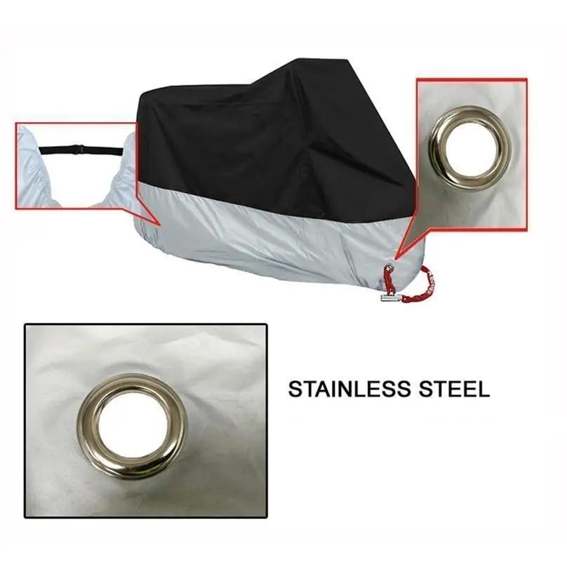 Housse Bâche Protection Argent Noir Moto & Scooter - Etanche - La Maison de la Housse®