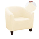 Housse Beige De Fauteuil Club - Extensible - La Maison de la Housse®