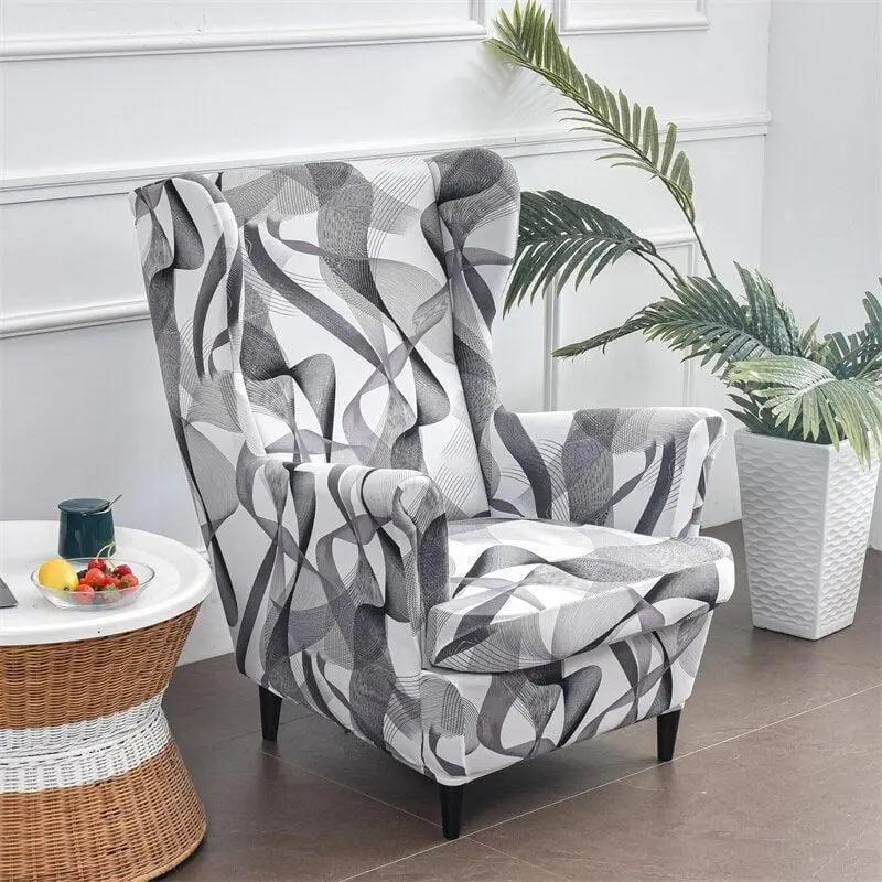 Housse De Fauteuil Cheira Avec Accoudoir | Extensible | Universelle - La Maison de la Housse®