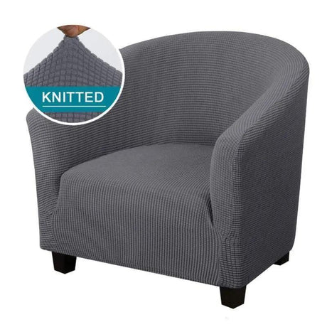 Housse De Fauteuil Club - Style Tricoté - La Maison de la Housse®
