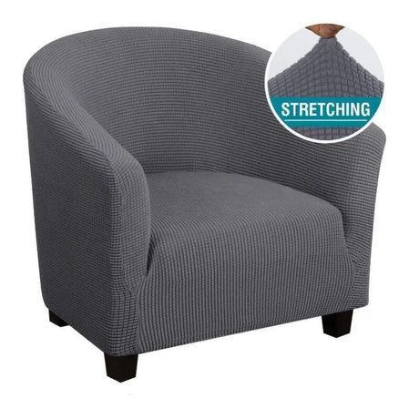 Housse De Fauteuil Club - Style Tricoté - La Maison de la Housse®