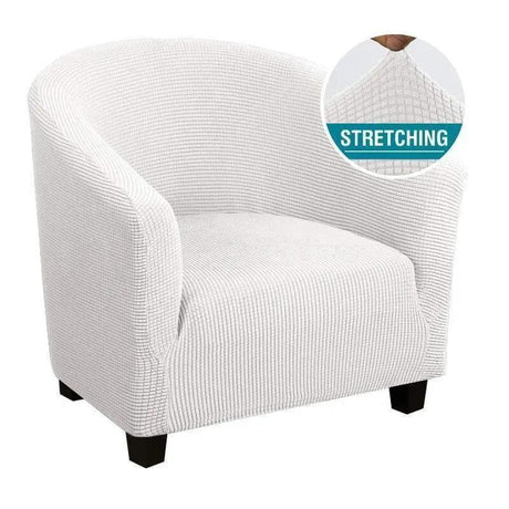 Housse De Fauteuil Club - Style Tricoté - La Maison de la Housse®