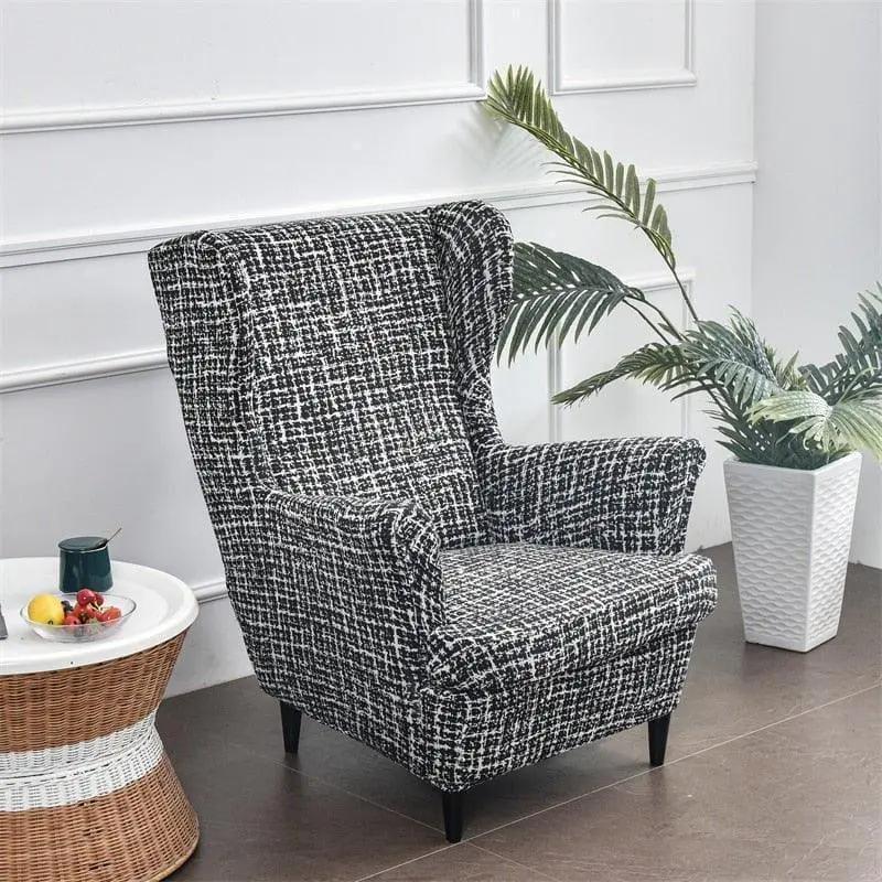 Housse De Fauteuil Daucus Avec Accoudoir | Extensible | Universelle - La Maison de la Housse®