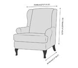 Housse De Fauteuil Inclinable - Bleu Extensible - La Maison de la Housse®
