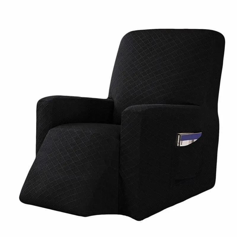 Housse De Fauteuil Relax Inclinable Noir - La Maison de la Housse®