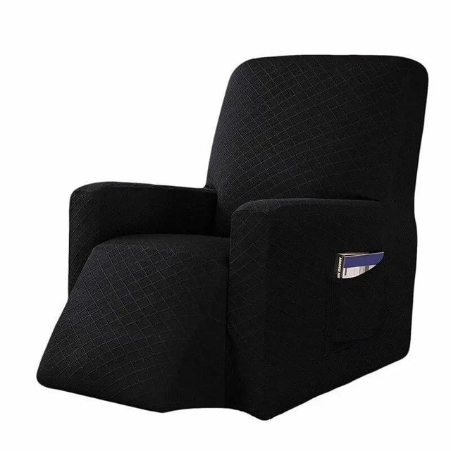 Housse De Fauteuil Relax Inclinable Noir - La Maison de la Housse®
