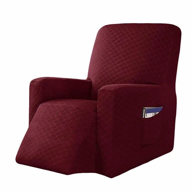 Housse De Fauteuil Relax Inclinable Rouge - La Maison de la Housse®