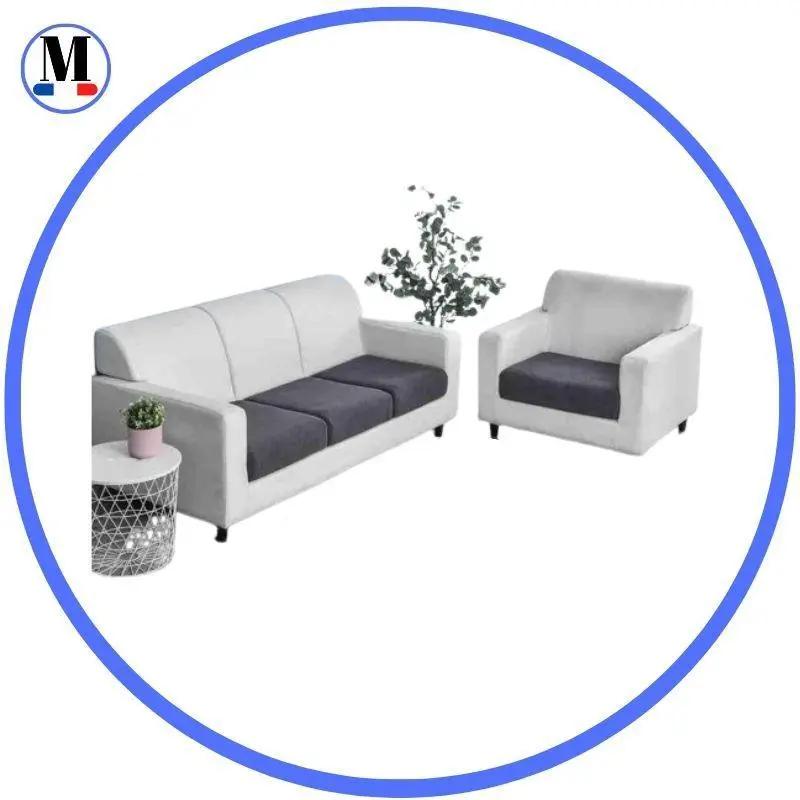 Housse Gris Foncé Coussin d'Assise Canapé & Fauteuil - La Maison de la Housse®