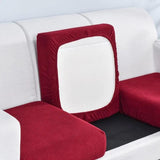Housse Rouge Coussin d'Assise Canapé & Fauteuil - La Maison de la Housse®