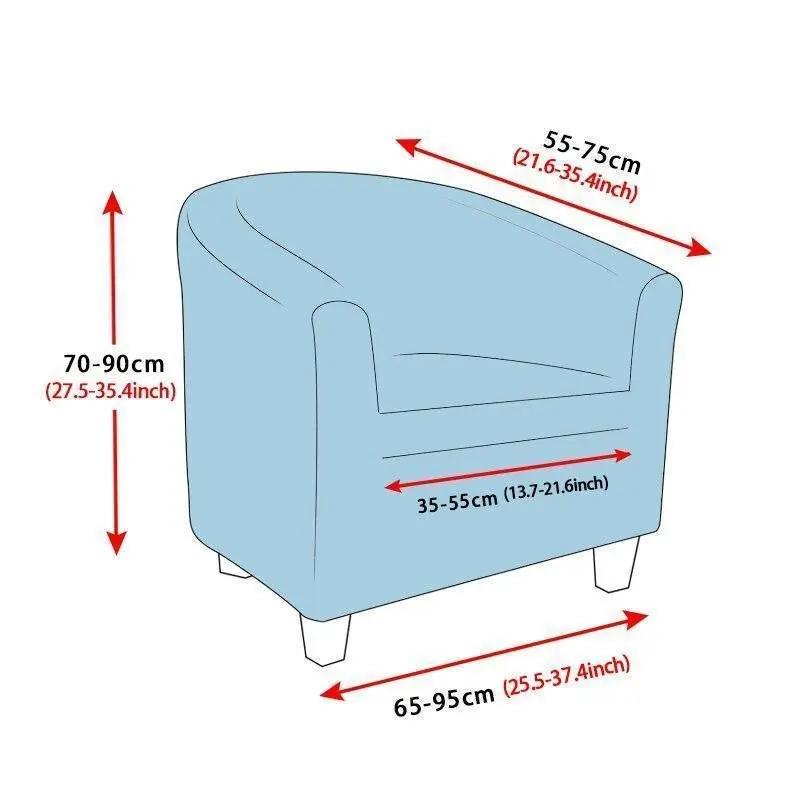 Housse Tolpis Extensibles Pour Fauteuil Club - La Maison de la Housse®