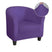 Housse Violet De Fauteuil Club - Extensible - La Maison de la Housse®