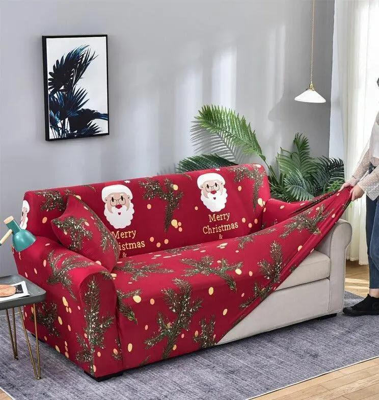 Housse de Canapé Noël - Modèle 1 - La Maison de la Housse®