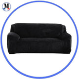 Housse de Canapé Velours Noir - La Maison de la Housse®