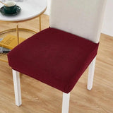 Housse de Chaise Assise Rouge Vin - La Maison de la Housse®