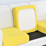 Housse de Coussin Jaune Pour Siège d'Assise et Dossier Canapé & Fauteuil - La Maison de la Housse®