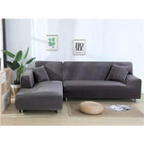 Housse De Canapé d'Angle Gris - La Maison de la Housse®