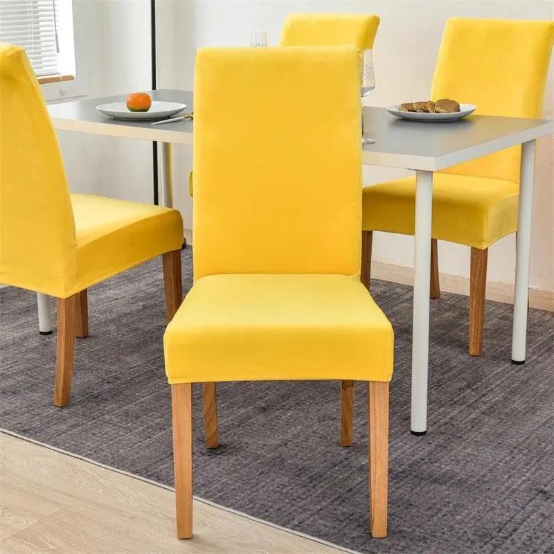 Housse de chaise en Velours - La Maison de la Housse®