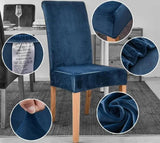 Housse de chaise en Velours - La Maison de la Housse®