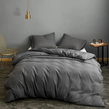 Housse de couette Gris foncé - La Maison de la Housse®