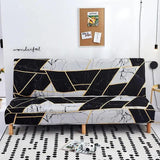 Housse extensible pour canapé Clic Clac convertibles sans accoudoirs - La Maison de la Housse®