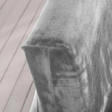 Housses De Canapé Clic Clac En Velours Gris - La Maison de la Housse®