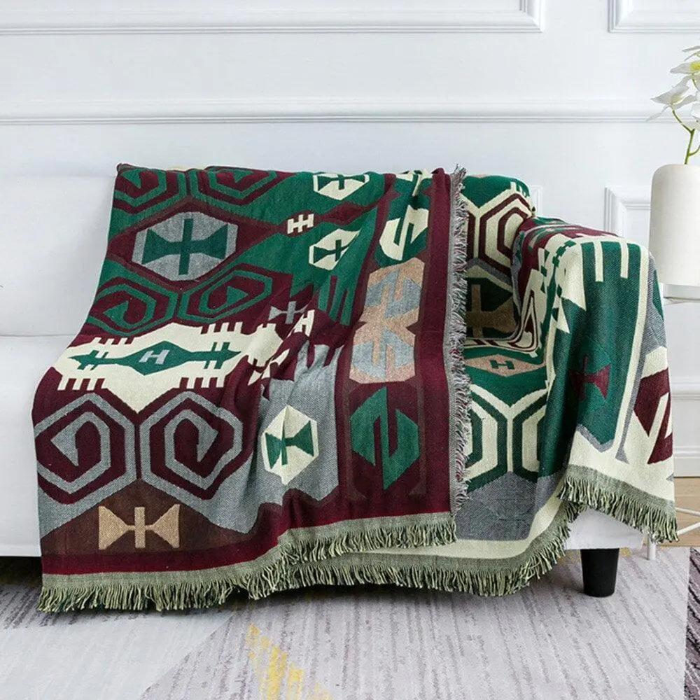 Jeté de Canapé et Fauteuil Tissage Motif - 130x180cm - La Maison de la Housse®