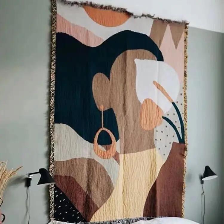 Jeté de Canapé ou de Fauteuil Tissé - 130x150cm - La Maison de la Housse®