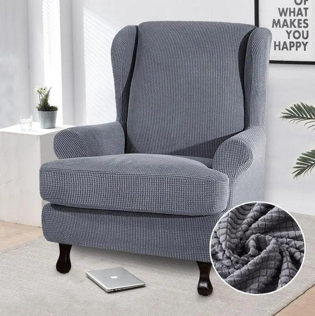 Protège Fauteuil Gris Foncé - La Maison de la Housse®