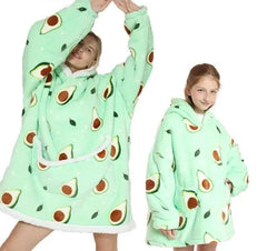 Pull Plaid Poncho Polaire - Nouvelle Collection 2026