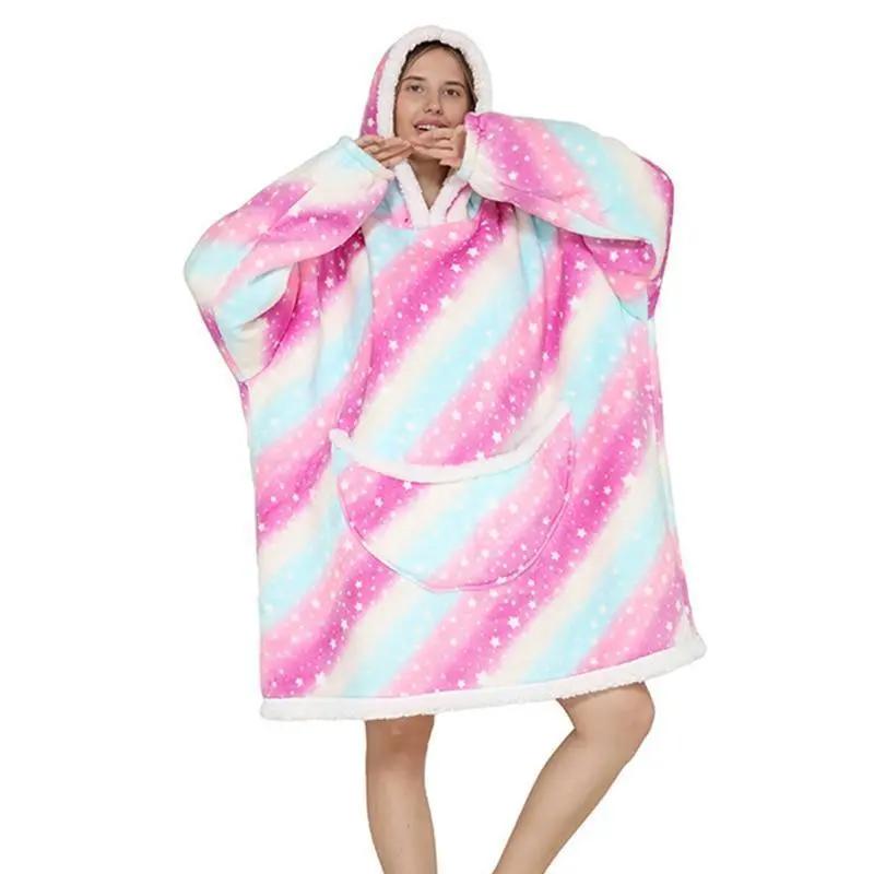 Poncho Pull Over Sweatshirt Plaid - Nouvelle Collection - La Maison de la Housse®