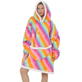 Poncho Pull Over Sweatshirt Plaid - Nouvelle Collection - La Maison de la Housse®