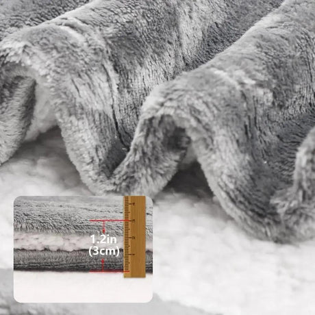 Poncho Pull Over Sweatshirt Plaid Zèbre - Homme & Femme - La Maison de la Housse®