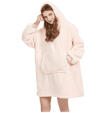 Sweat à Capuche Plaid Poncho Pull - La Maison de la Housse®